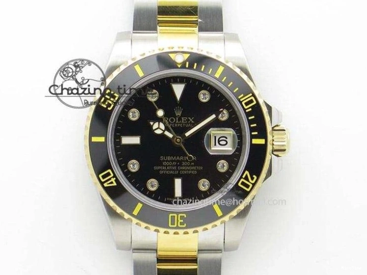 MiroTime 0111 Neat Day-Date 40mm 228239 BP New Dial Version 904 SS RG Stick Markers Dial on SS President Bracelet A 2819